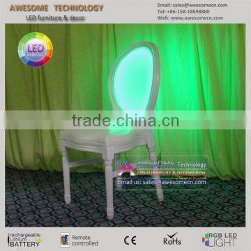 Dubai Wood Led Furniture for White Wedding (CH004) photo-6