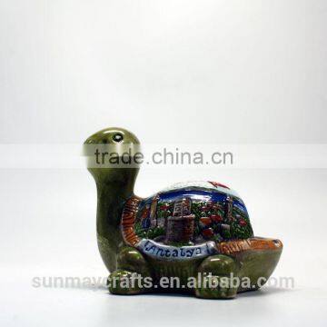 Wholesale Custom Animal Tortoise Ashtray Ceramic Souvenir for Sale photo-5
