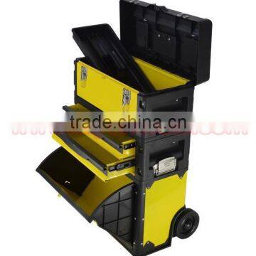 Draw-bar Box Plastic Box Trolley Case Compartment Tool Box Pull Rod Case Luggage photo-3