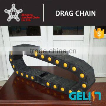 High Speed Cnc Cable Chain Flexible Plastic Electric Pipe Made in China Bridge Type Cable Wire Tracks Drag Chains photo-4