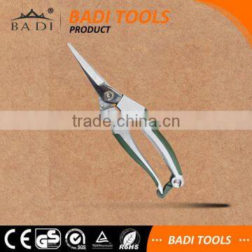 65Mn steel blade fruit picking tools Garden ratchet pruning shears