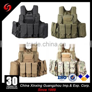 Multifunction Tactical Army Miliaty Fishing Hunting Outdoor 600D Polyester Vest For Men