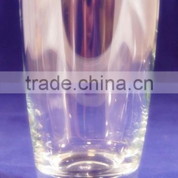 Clear Round Bubble High Ball Glass Cup