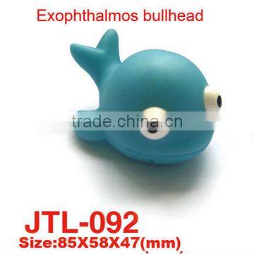 Exophthalmos Bullhead Vinyl Fish Toy For Kids