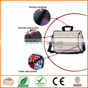 13-Inch Pink Water Ripples Bohemian Style Waterproof Neoprene Laptop Sleeve Case Bag photo-4