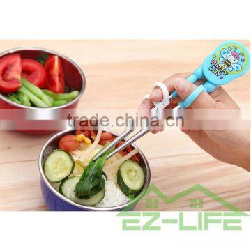 Korean Stainless Steel Baby Faltware Sets Training Chopsticks and Spoon