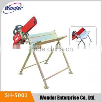 Saw Horse & Log Sawhorse With China Saw Holder