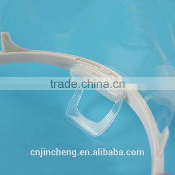 Imported Material Double-face Anti Fog Fashional Transparent Clear Plastic Face Mask for Food Service photo-6