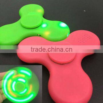 LED Light With Bluetooth Speaker Hand Fidget Spinner Gyro Desk Toys Anti-anxiety photo-6