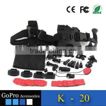 2016 Hot Selling Products Kit Used for Gopros Heros 4 Accessories Bundle of Camera Cases photo-2