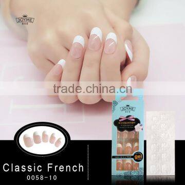 2017 New French Style factory supply ABS artificial nails