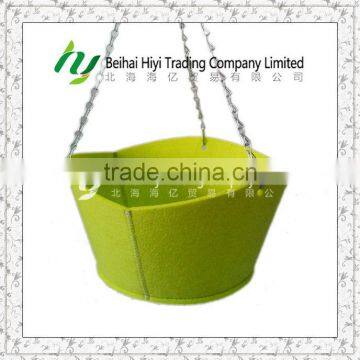 Hanging basket Nonwoven Fabric Basket Garden Pot Flower Basket Plant Pot