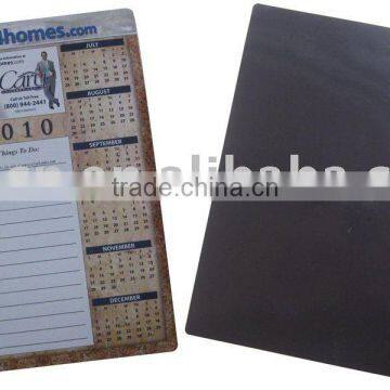 Promotional custom new year magnetic calendar