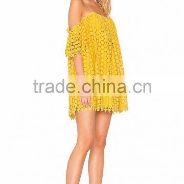 Women Fashion off Shoulder Lace Dress Summer Holiday Dress Women Casual photo-3