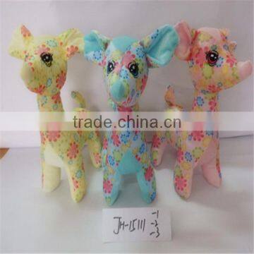 promotion logo printed crane machine plush china toy import