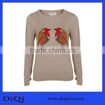 Robin Intarsia Knit Jumper (DQ9252)