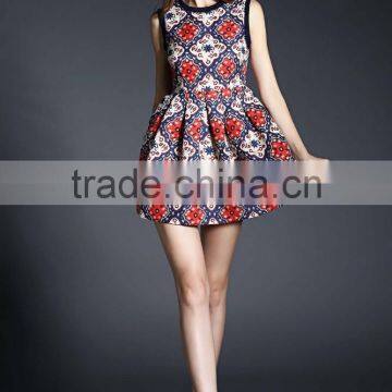 Hot New Products for 2015 ,women Wear , Flower Girl Party Dress , of Mature Women With Short Skirt photo-2