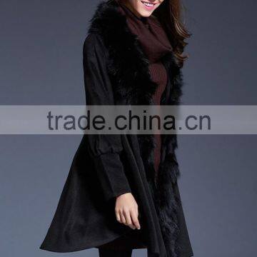 Hot Sell Trendy Lady Custom Made Sexy Fur Coat Made in China photo-3