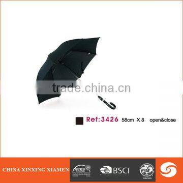 2017New Style Auto Open And Close Stick Umbrella Promotional Rain And Sun Auto Open And Close Stick Umbrella