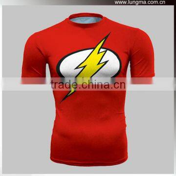 Quick Dry Superhero Compression Top Base Layer Short Sleeve