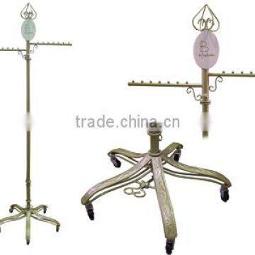 Convenient 4-Way Apparel Rotating Display Stand photo-3