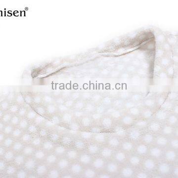 Made in China Alli Plain Custom Fleece Sleepwear photo-3