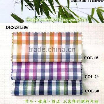 Yarn Dyed Checked Bamboo Fabric Wholesale With Hot Selling in Vietam photo-2