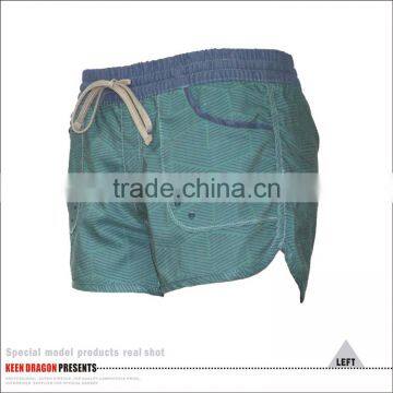 Sublimated Printed Women's Boardshorts Ladies Sports Shorts Beach Shorts photo-3