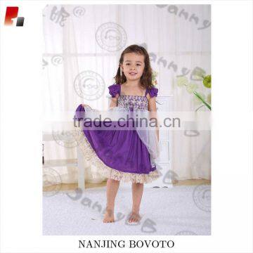 popular girls purple party fashion tutu dress