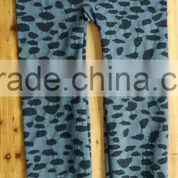Ladies Seamless Leopard Print Spandex Pants photo-2