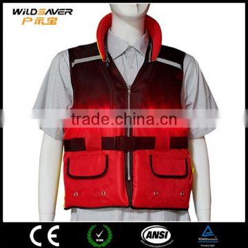 Custom Waterproof Safety light flash LED swimming life jacket Personal flotation device