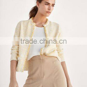 Women's Stylish Open Front Knit Thin Cardigan Sweater Patterns With Best Quality photo-2