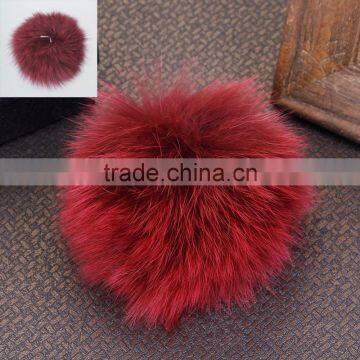 Wholesale New Fashion Trend Round Sable Fur Pom Pom Balls photo-6