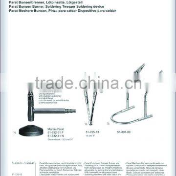 parat bunsen burner, alcohol burner