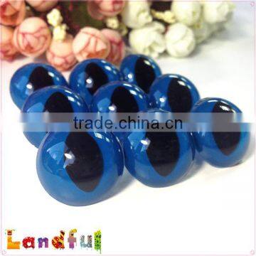 20mm Blue Big Craft Safety Eyes Plastic Cat Eyes for Stuffed Animal photo-3