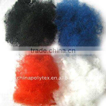 100% polyester staple fibre