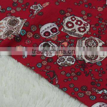 Hot Selling tc 45*45 110*76 Cvc Jersey Burn Out Custom Print Poplin Fabric Price photo-6