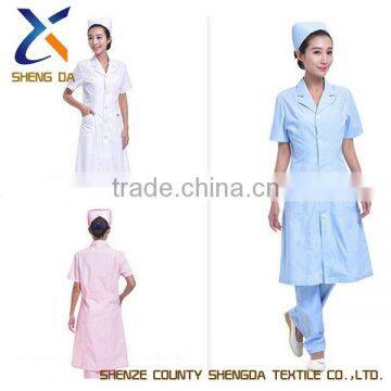 White Hospital Staff Uniforms Hospital Lab Coat,Medical Clothing Doctors Coat Hospital Uniforms photo-2