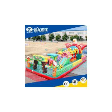 big new kids inflatable bouncer with slide