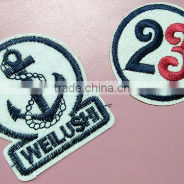Custom Hot Sale Cheap Embroidery Patch Round Badges for Garments photo-3