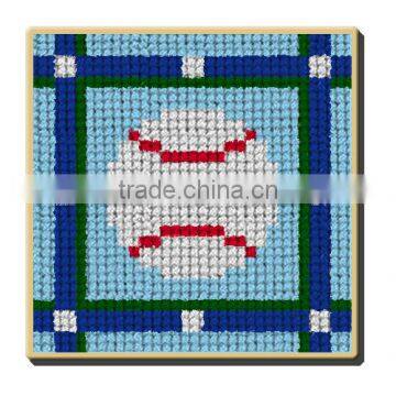 LATCH HOOK TUG CUP MAT(DIY) cup014-01