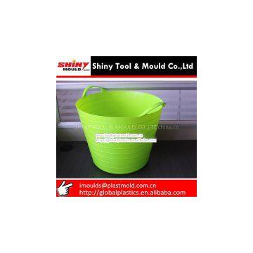 Shopping Basket Mould Plastic Injection LDPE Basket Mould photo-2