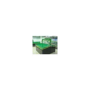 Store, Supermarket Green Metal durable and practical Fruit and Vegetable Display Rack