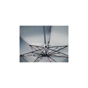 Slim Three Foldable Umbrella With UV Coating photo-3