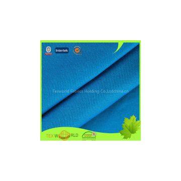 Blue Polyamide Lycra Single Jersey Swimwear Fabrics