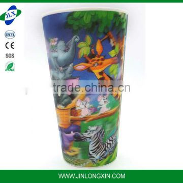 Laser glass color changing plastic cup transparent color plastic cup