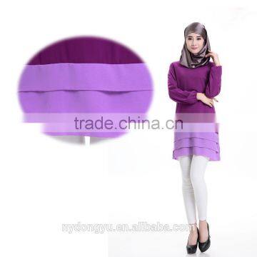 Chiffon c Muslim Shirt/ Mahbg Ymy Various Colors Pritned Hemp Muslim t Shirt photo-3