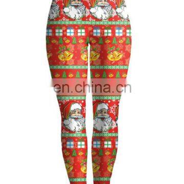 2017 Christmas Fashion Space Dye Ombre Leggings Girls Underwear Fitness Gym Yoga Seamless For Women photo-5