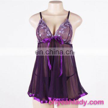Factory Price Beautiful Sexy Nighty Dress for Women photo-4