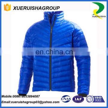 high quality long qulited bomber down jacket